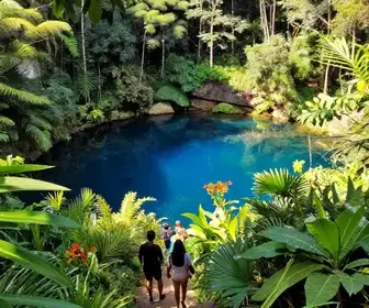Descubra o Poço Azul no DF: Trilhas e Dicas de Visitação Descubra o Poço Azul no DF: Trilhas e Dicas de Visitação