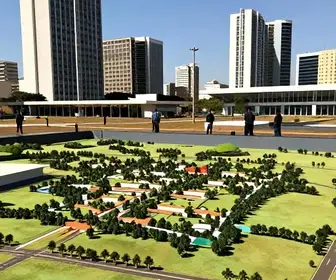 Espaço Lúcio Costa: A História e a Maquete do Plano Piloto de Brasília