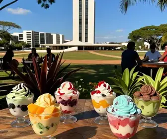 Experimente Sorvetes de Frutas do Cerrado em Brasília Experimente Sorvetes de Frutas do Cerrado em Brasília